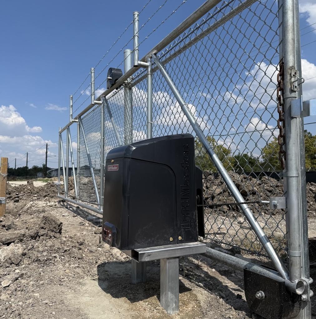 Gate service job in Willis TX by Access Pro Gate Company