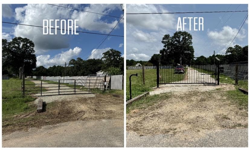 Automatic gate installation in Montgomery County TX