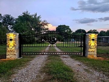 Swing gate installation by Access Pro Gate Company in Willis TX