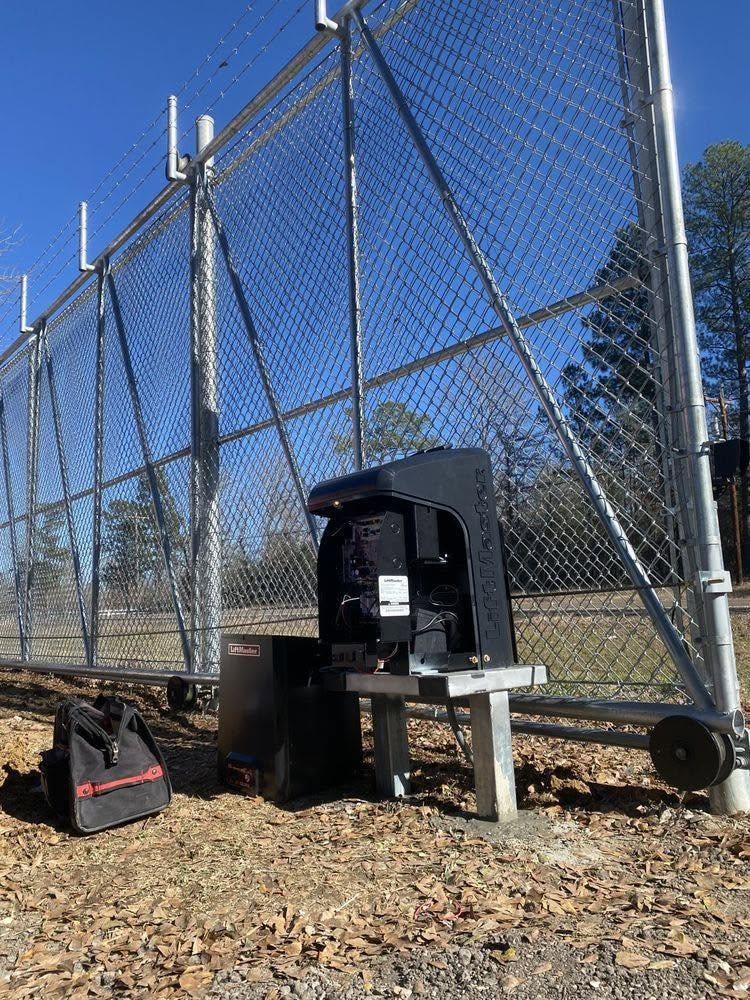 LiftMaster sliding gate operator installation by Access Pro Gate Company